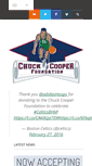 Mobile Screenshot of chuckcooperfoundation.org